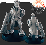 Resin Miniature Pack - Sci-Fi - Theta Crew