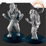 Resin 28mm Miniature - SciFi - Dreddz