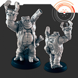 Resin 28mm Miniature - SciFi - Gorko