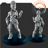 Resin 28mm Miniature - SciFi - Jinx