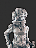 Resin 28mm Miniature - SciFi - Lexi 8