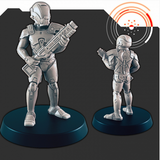 Resin 28mm Miniature - SciFi - Marine