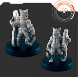 Resin Miniature Pack - Sci-Fi - Theta Crew