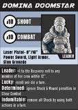 Resin 28mm Miniature - SciFi - Domina Doomstar