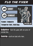 Resin 28mm Miniature - SciFi - Flo the Fixer