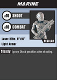 Resin 28mm Miniature - SciFi - Marine