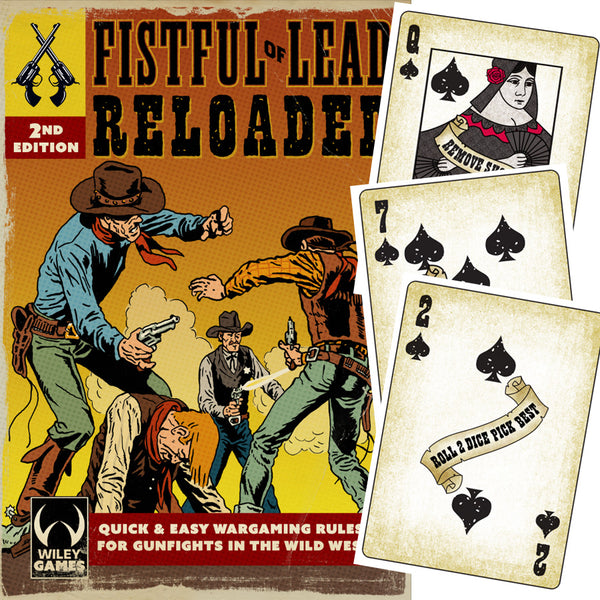 Fistful of Lead Reloaded, 2nd Ed Bundle - Rules + Cards