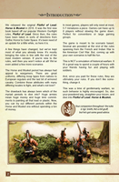 Horse and Musket - 2nd Edition - Printed Rules