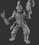 Resin 28mm Miniature - Post Apocalypse - Mad Mike