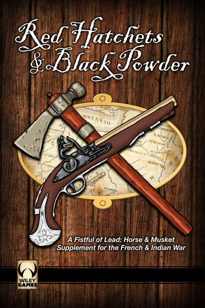 Red Hatchets and Black Powder Printed